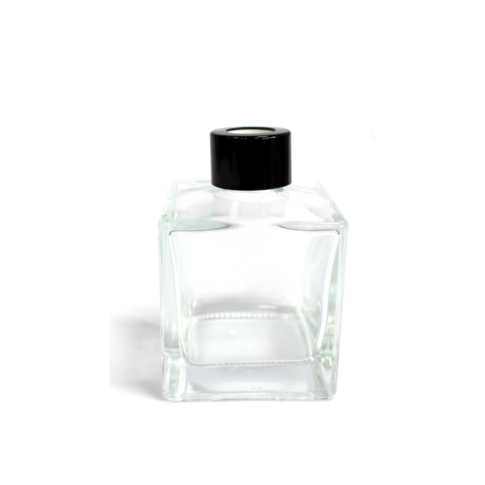 Square Diffuser Bottle Chunky Glass 200ml - MakeItNatural