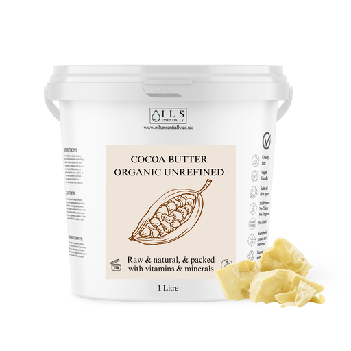 Cocoa Butter Organic Raw Unrefined 100% Pure & Natural - MakeItNatural