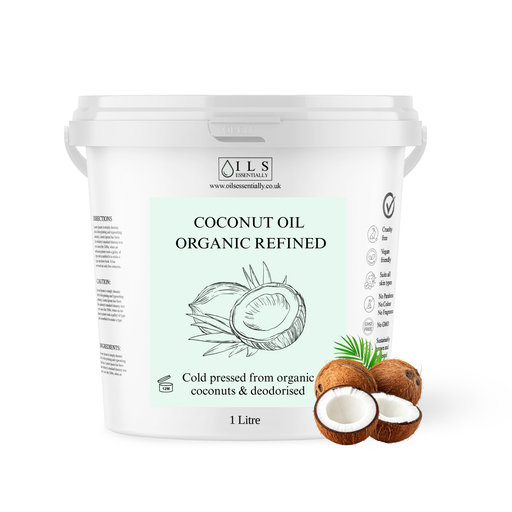 Coconut Oil Organic Refined Cold Pressed - MakeItNatural